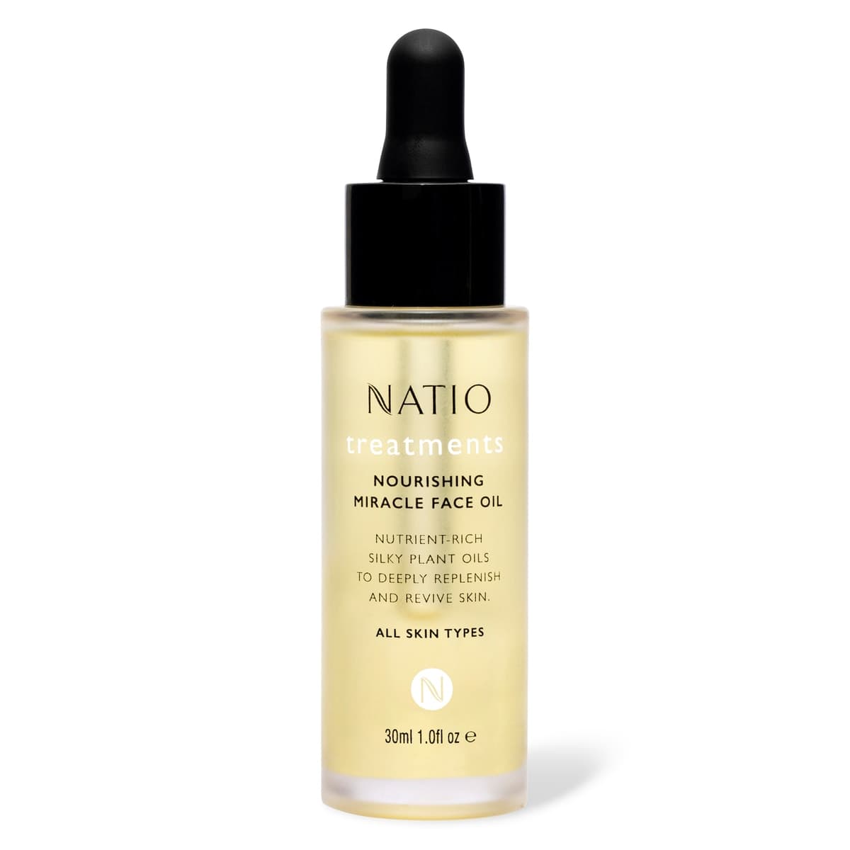 Thumbnail Natio Treatments Nourishing Miracle Face Oil 30ml