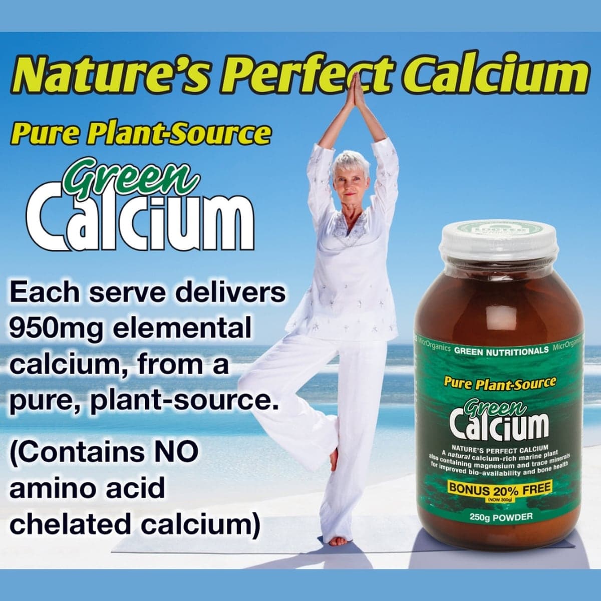 Thumbnail Green Nutritionals Green Calcium 240 capsules