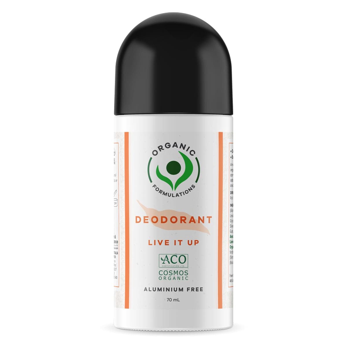 Thumbnail Organic Formulations Live It Up Deodorant 70ml