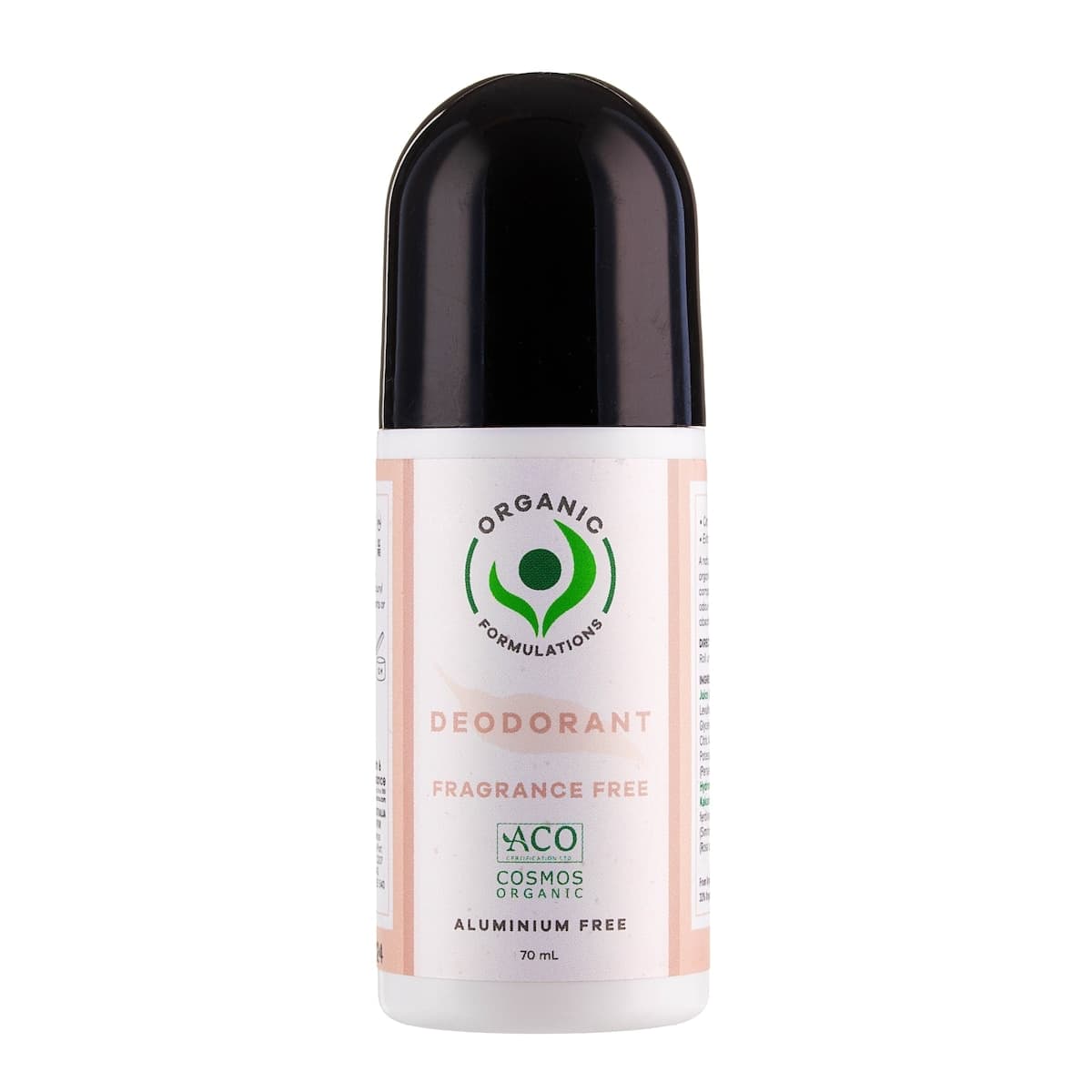 Thumbnail Organic Formulations Fragrance Free Deodorant 70ml