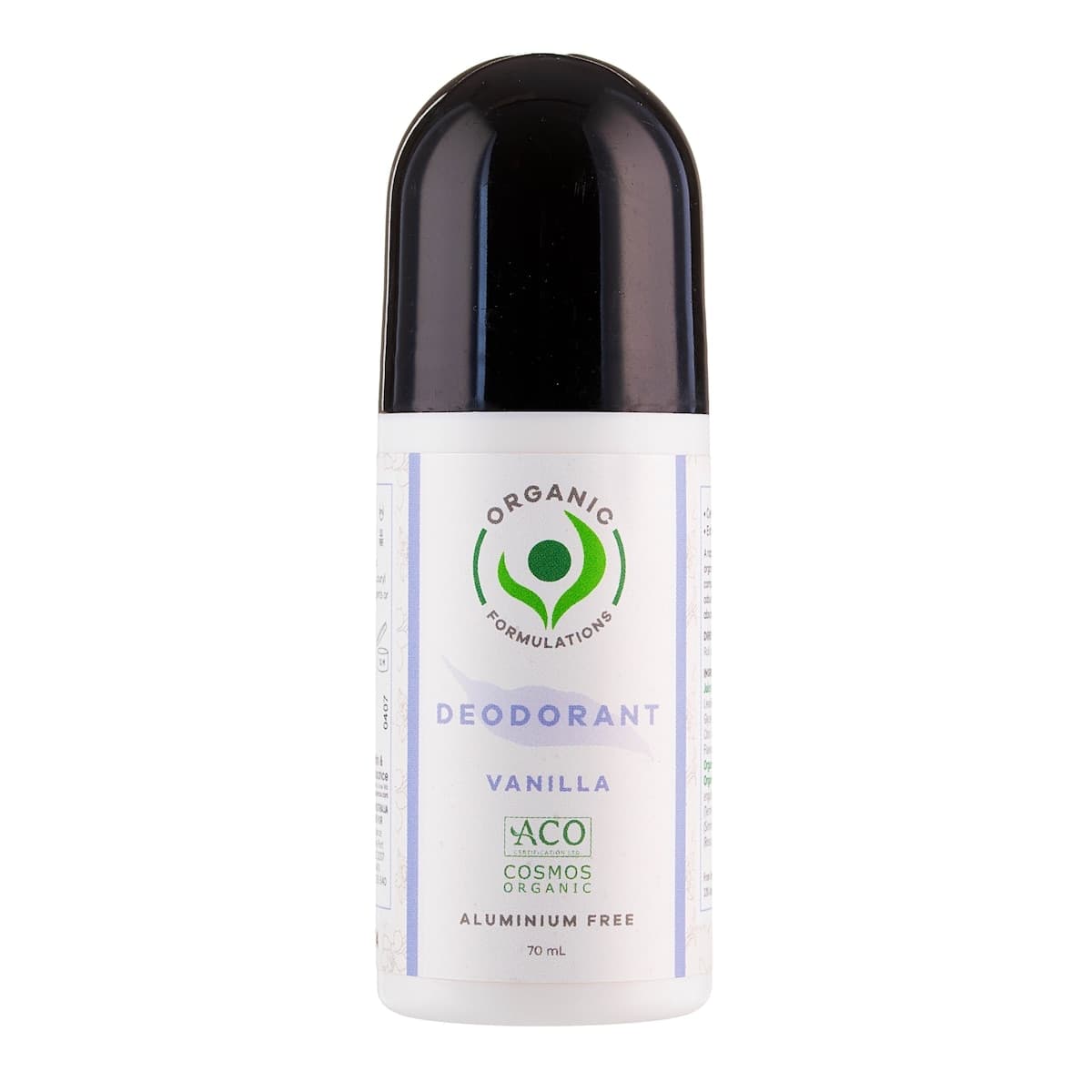 Thumbnail Organic Formulations Vanilla Deodorant 70ml