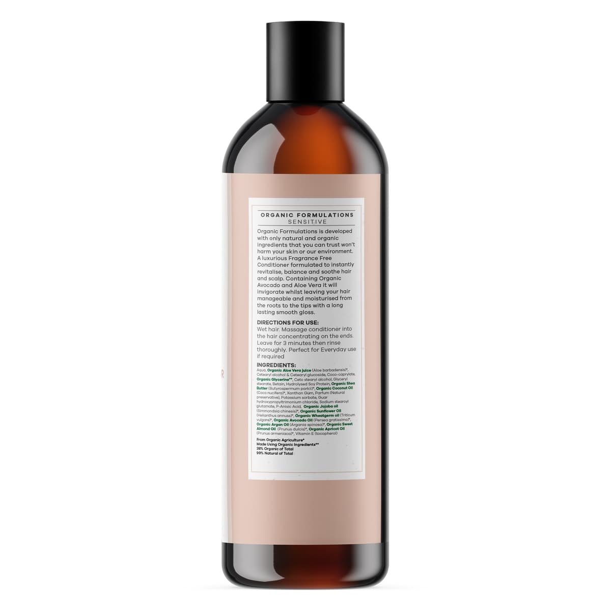 Thumbnail Organic Formulations Sensitive Conditioner Gentle 500ml