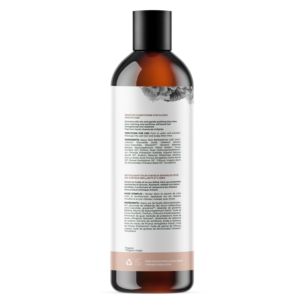 Thumbnail Organic Formulations Sensitive Conditioner Gentle 500ml