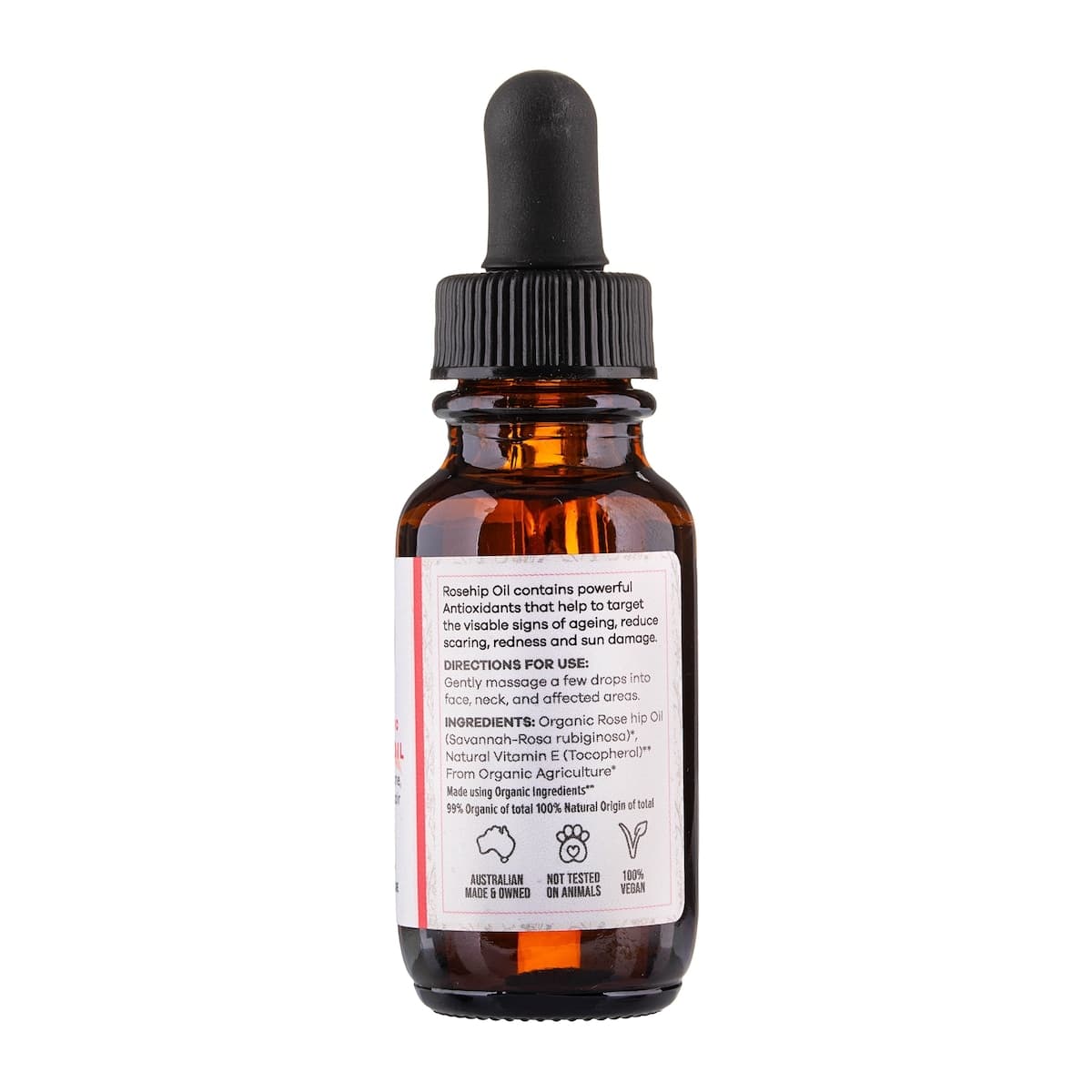 Thumbnail Organic Formulations 100% Organic Rosehip Oil 25ml