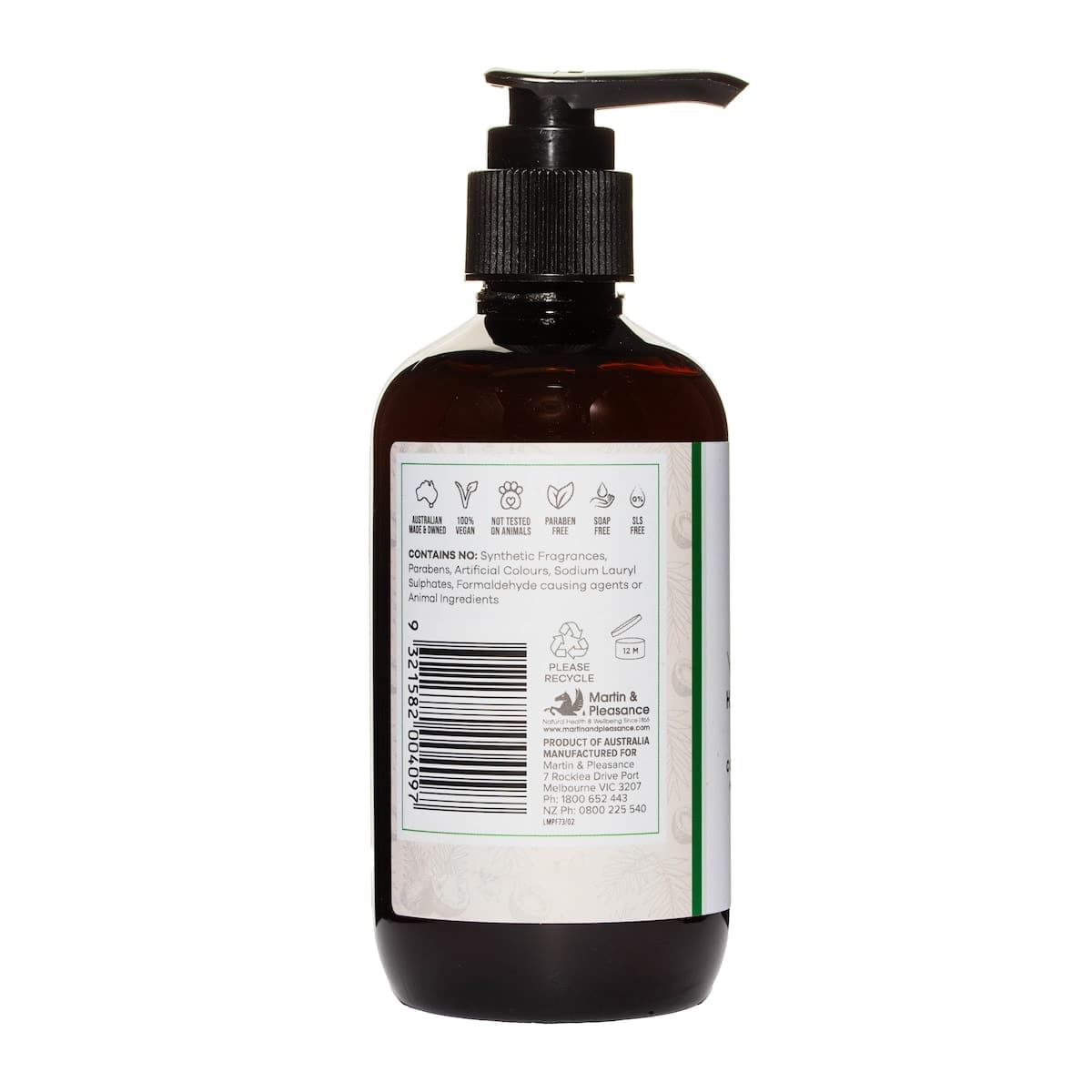 Thumbnail Organic Formulations Coconut & Lime Hand Wash 250ml