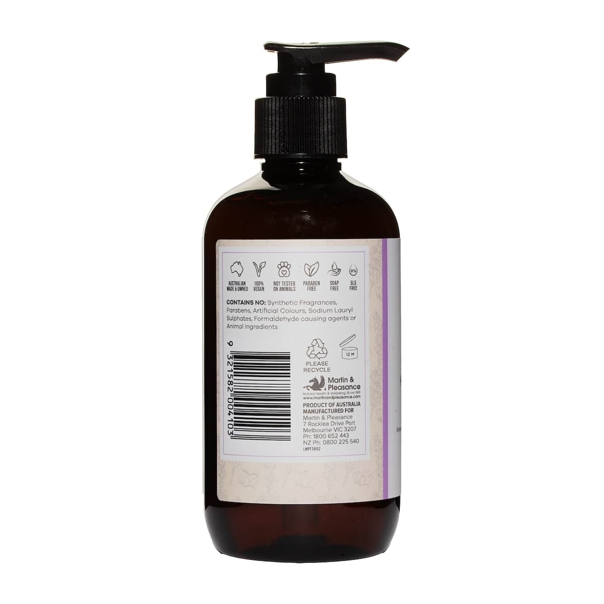 Thumbnail Organic Formulations Lavender Hand Wash 250ml