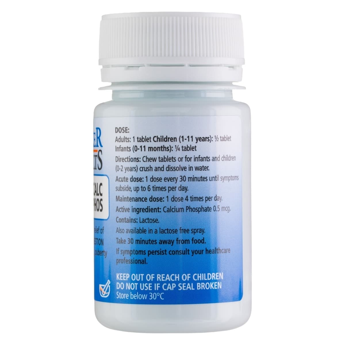 Thumbnail Schuessler Tissue Salts Calc Phos Bone Health 125 Tablets