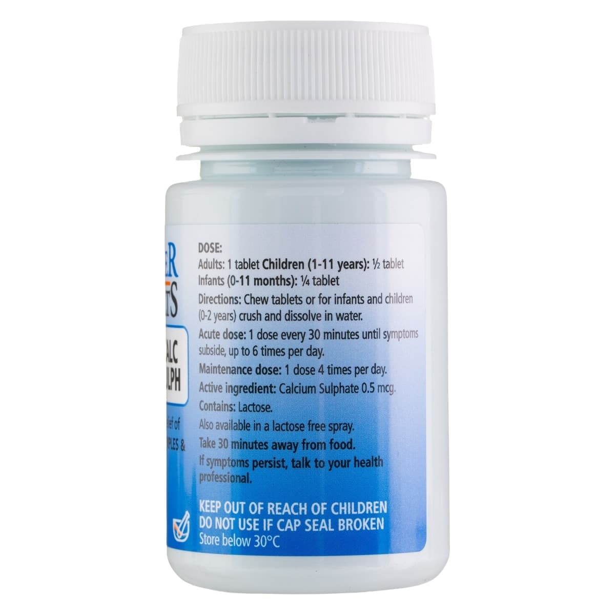 Thumbnail Schuessler Tissue Salts Calc Sulph Blood Cleanser 125 Tablets