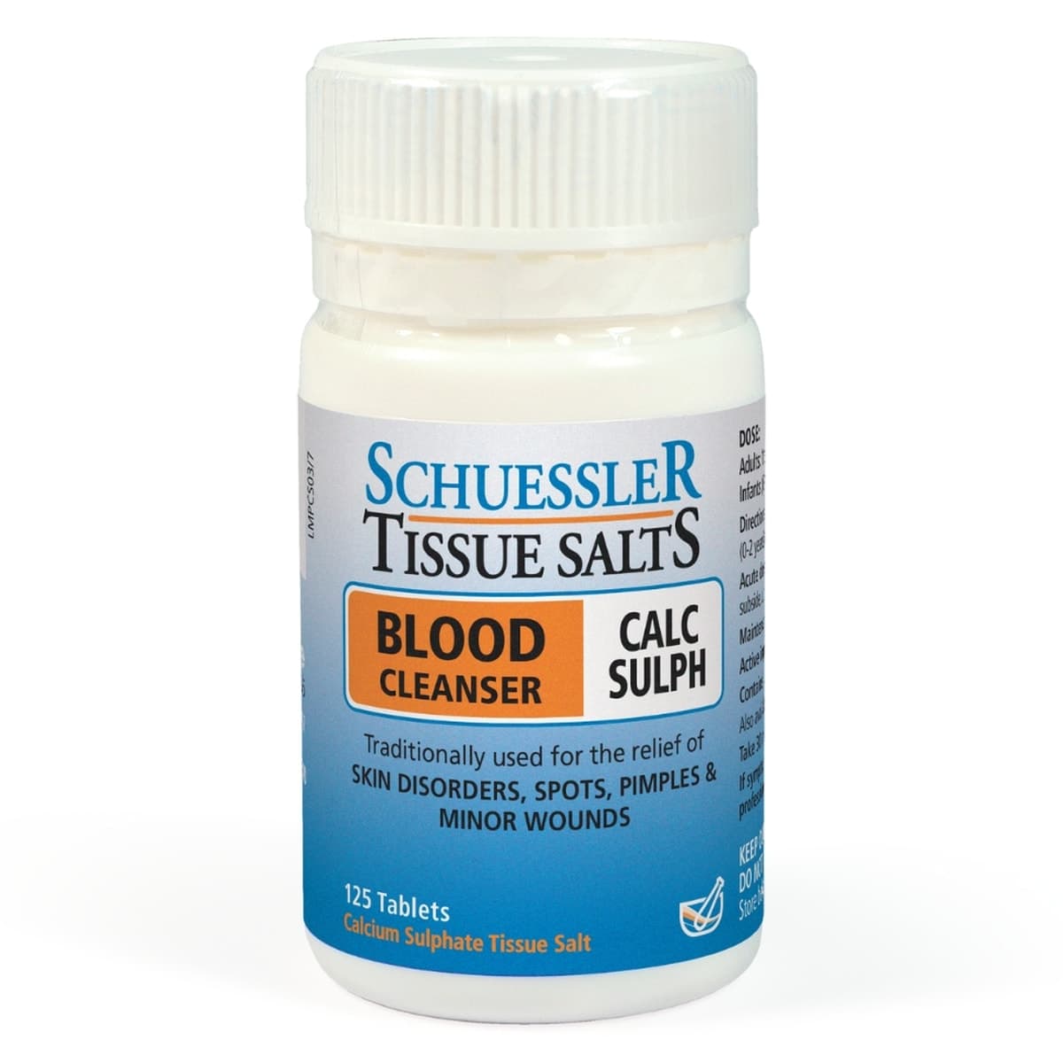 Thumbnail Schuessler Tissue Salts Calc Sulph Blood Cleanser 125 Tablets