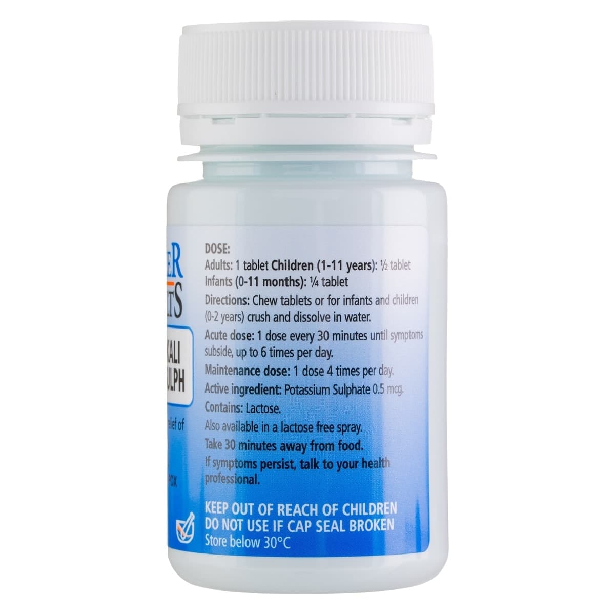 Thumbnail Schuessler Tissue Salts Kali Sulph Skin Balance 125 Tablets