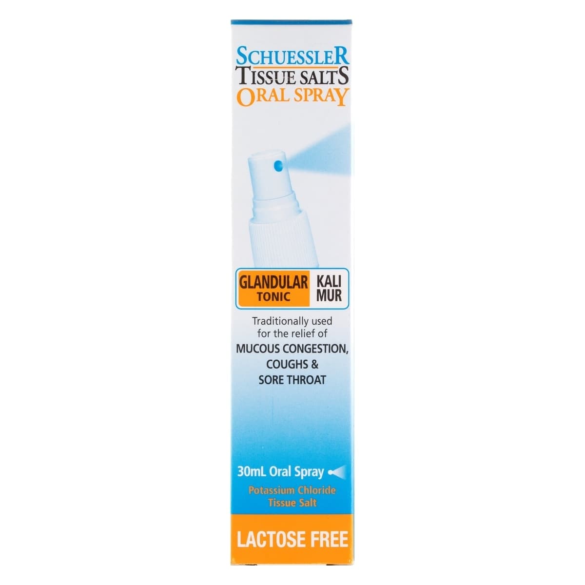 Thumbnail Schuessler Tissue Salts Kali Mur Glandular Tonic Spray 30ml