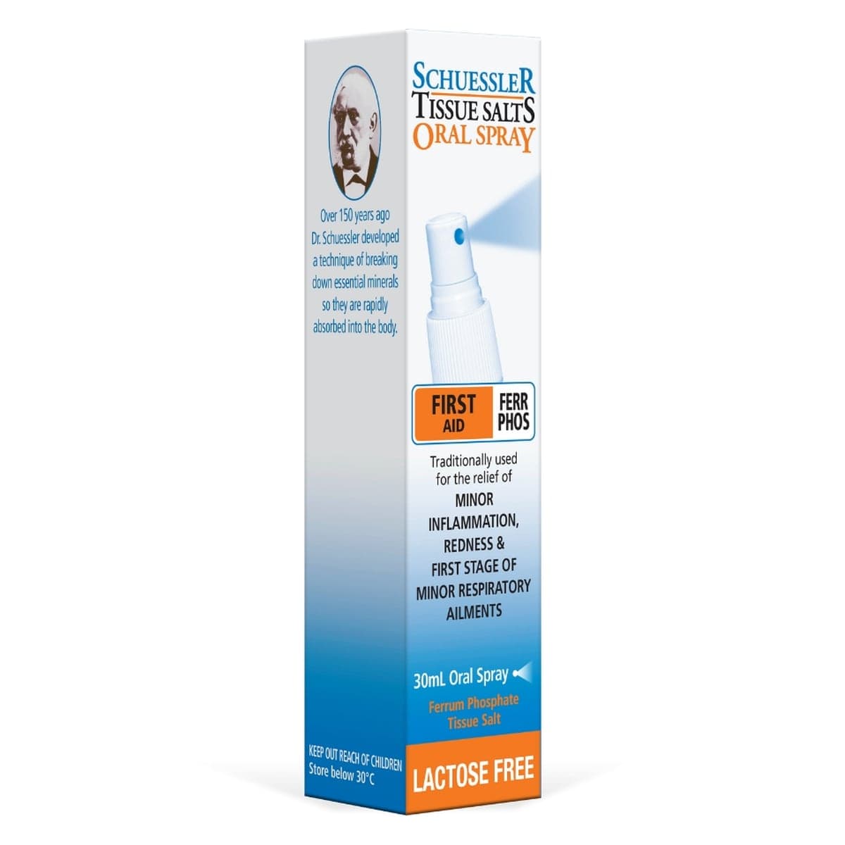 Thumbnail Schuessler Tissue Salts Ferr Phos First Aid Spray 30ml