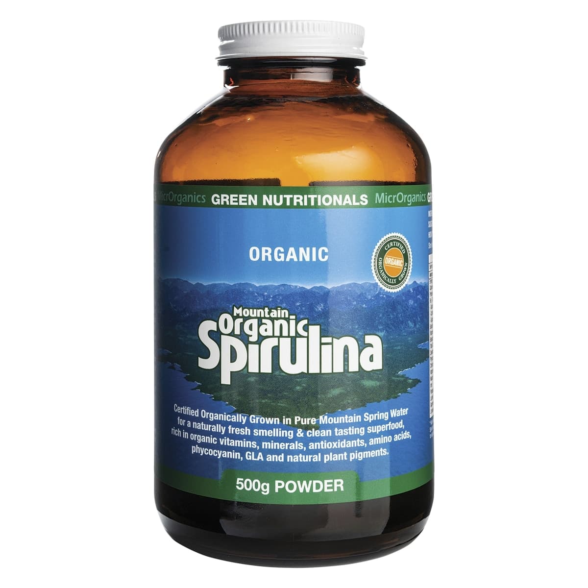 Thumbnail Green Nutritionals Mountain Organic Spirulina Powder 500g