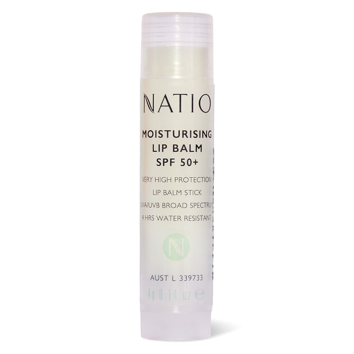 Thumbnail Natio Moisturising Lip Balm SPF50 4g