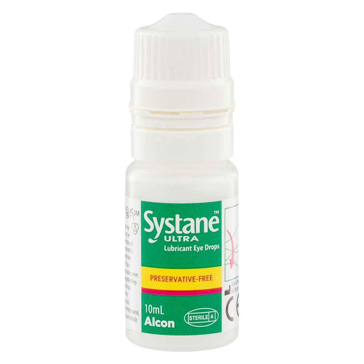 Thumbnail Systane Ultra Lubricant Eye Drops Fast Acting Preservative Free 10ml