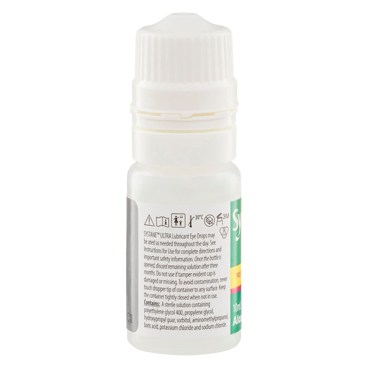 Thumbnail Systane Ultra Lubricant Eye Drops Fast Acting Preservative Free 10ml