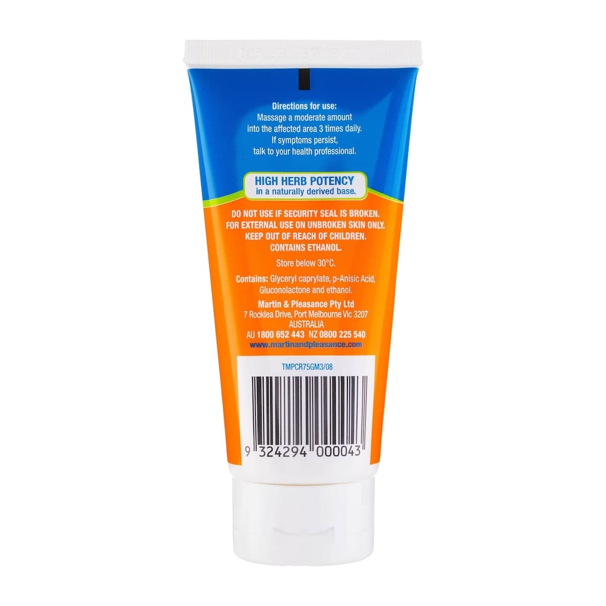 Thumbnail Martin & Pleasance Natural Calendula Cream 75g