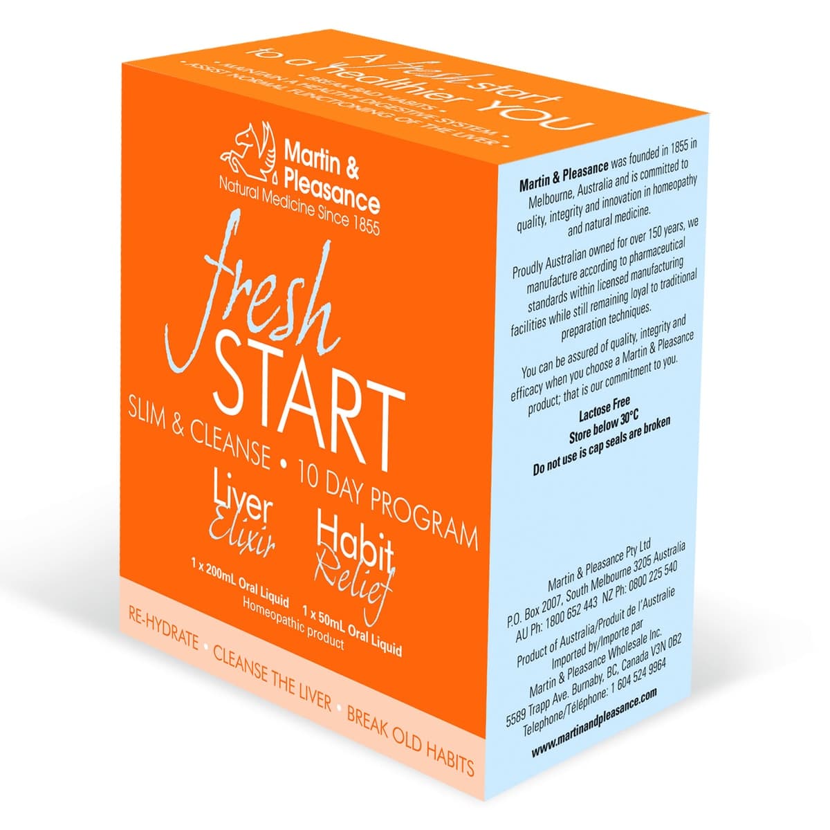 Thumbnail Martin & Pleasance Fresh Start Pack Slim & Cleanse Bundle 10 Days