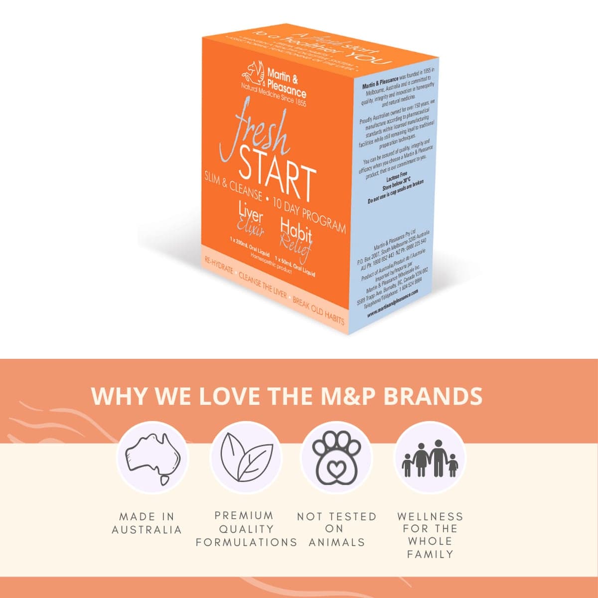 Thumbnail Martin & Pleasance Fresh Start Pack Slim & Cleanse Bundle 10 Days