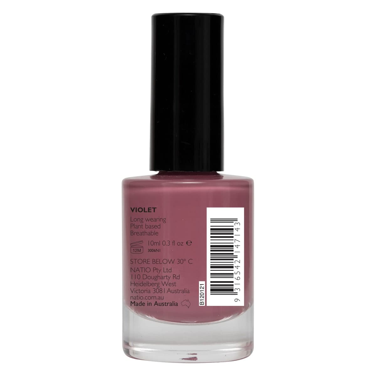 Thumbnail Natio Nail Colour Violet 10ml