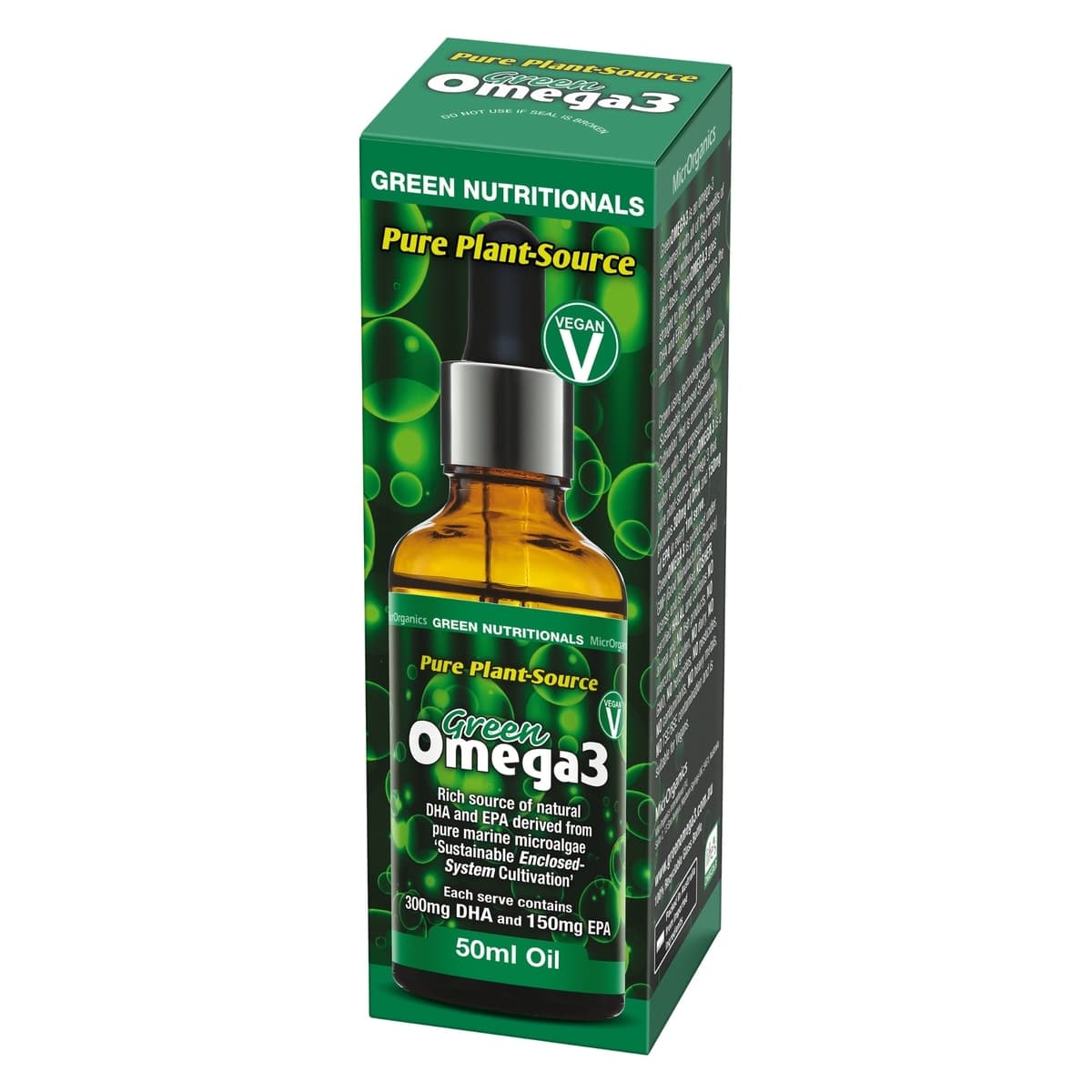 Thumbnail Green Nutritionals Green Vegan Omega3 Drops 50ml