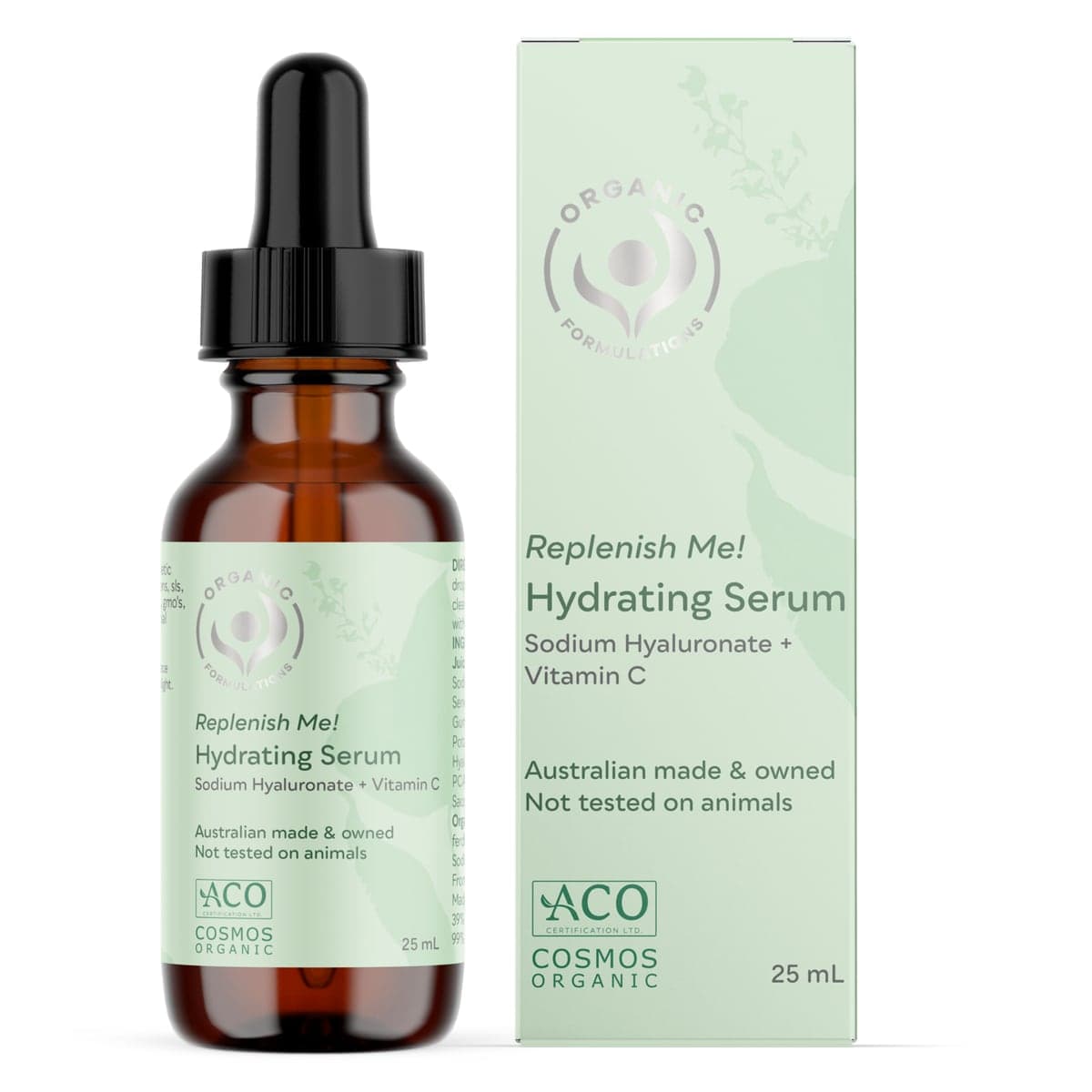 Thumbnail Organic Formulations Replenish Hydrating Serum 25ml