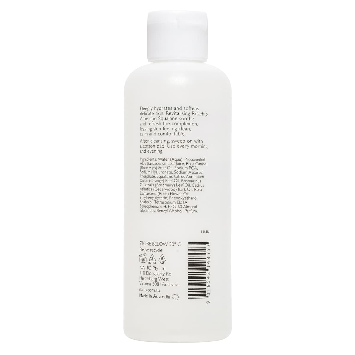 Thumbnail Natio Ageless Replenishing Hydrating Toner 200ml