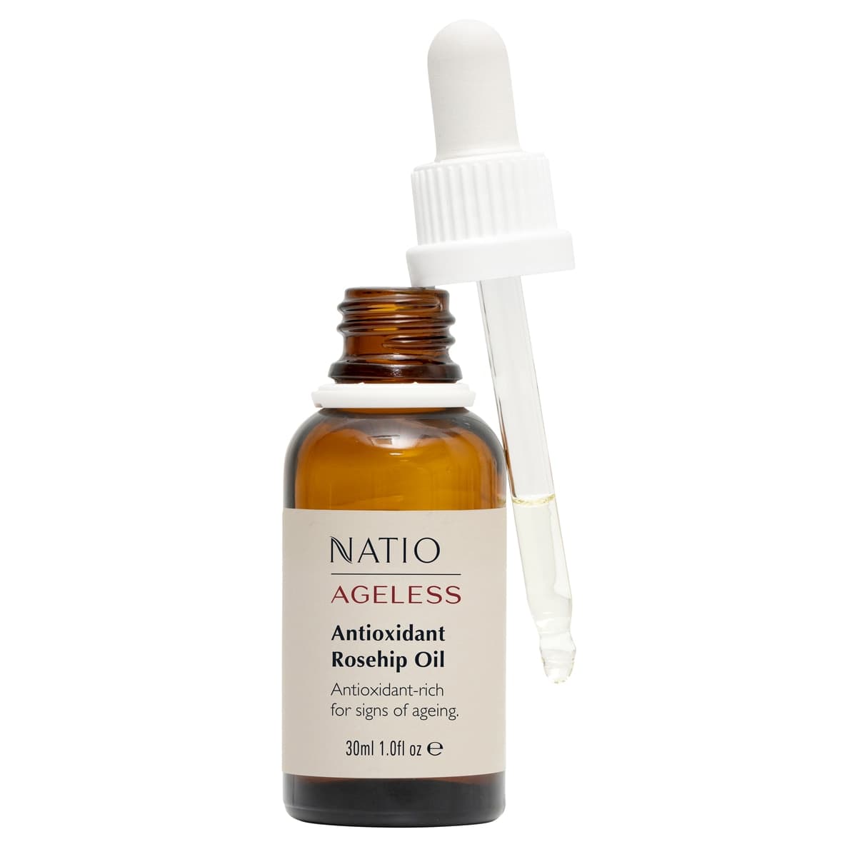 Thumbnail Natio Ageless Antioxidant Rosehip Oil 30ml