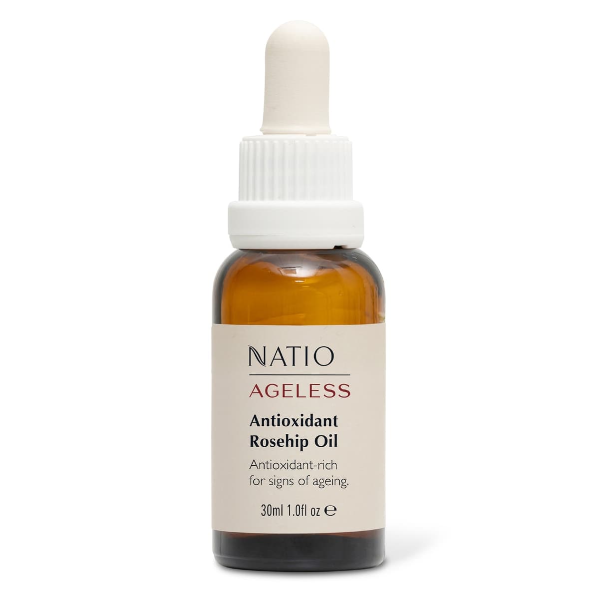 Thumbnail Natio Ageless Antioxidant Rosehip Oil 30ml
