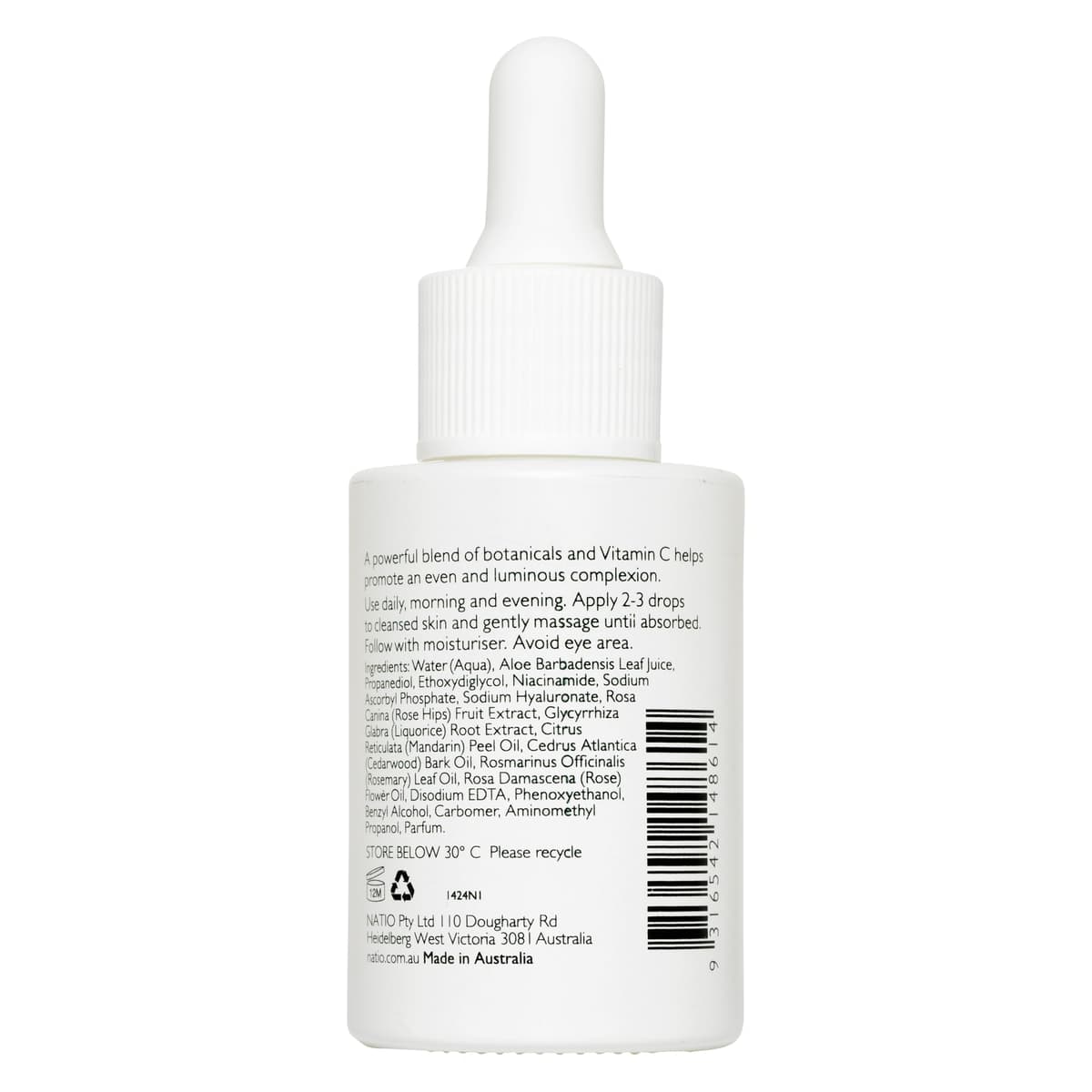 Thumbnail Natio Ageless Luminous Perfecting Serum 30ml