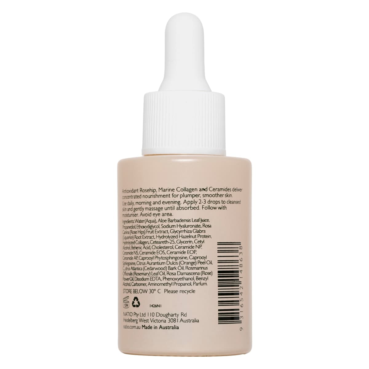 Thumbnail Natio Ageless Plumping Renewal Serum 30ml