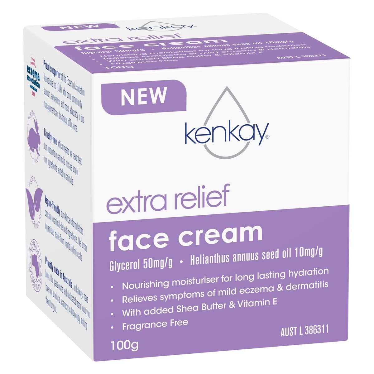 Thumbnail Kenkay Extra Relief Facial Moisturiser 100g Jar
