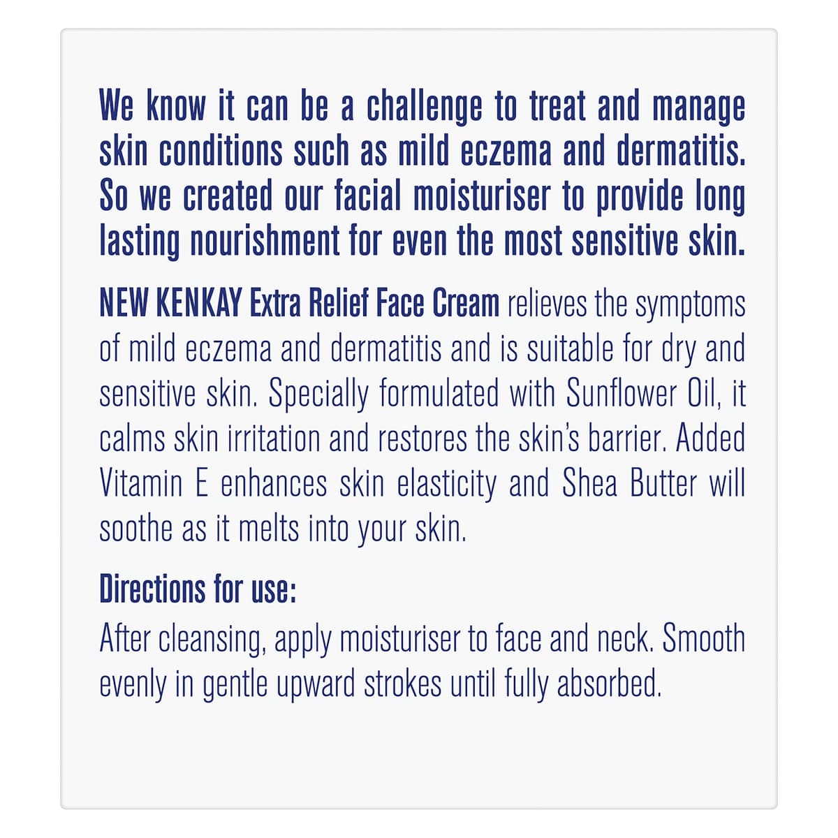 Thumbnail Kenkay Extra Relief Facial Moisturiser 100g Jar