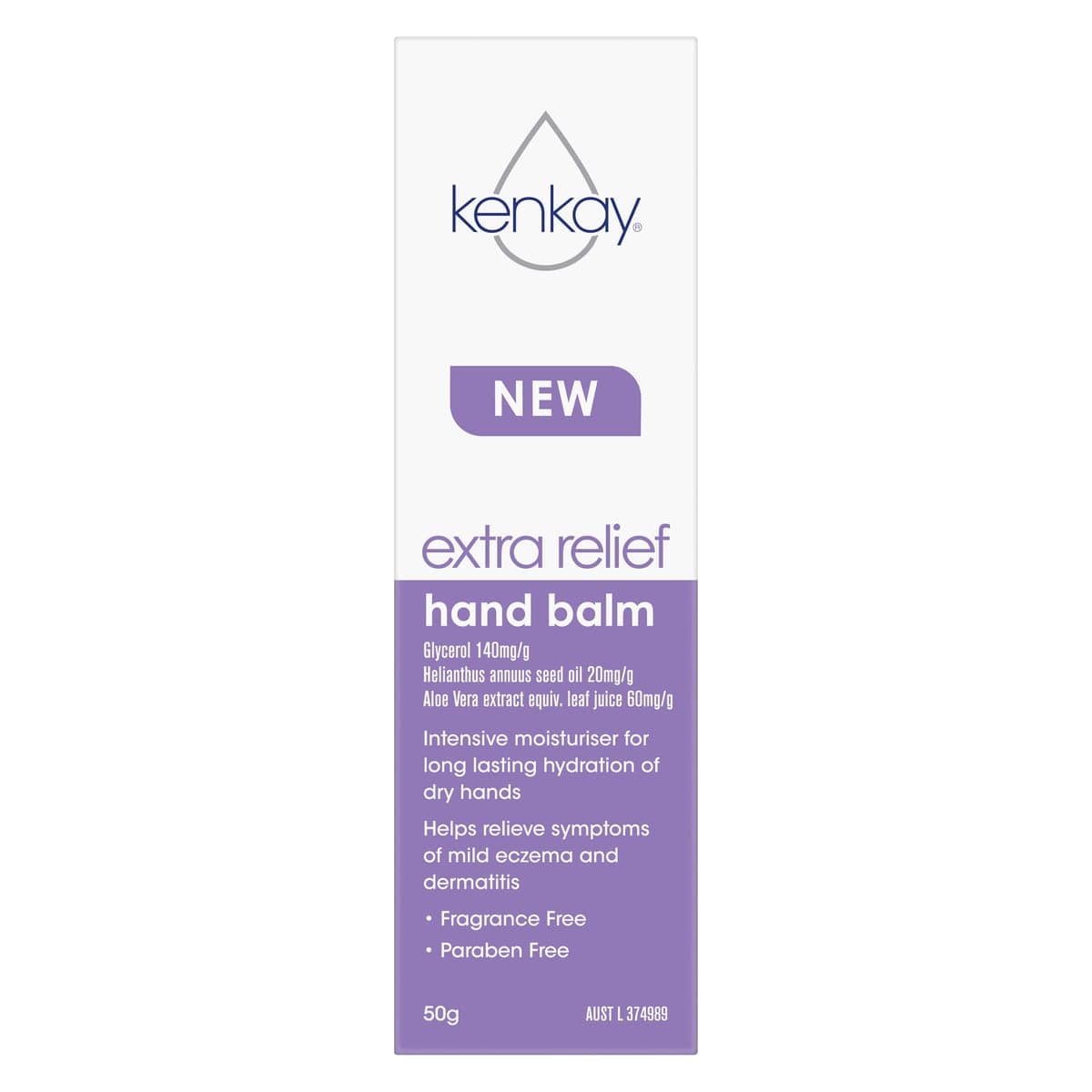 Kenkay Extra Relief Hand Balm 50g Tube