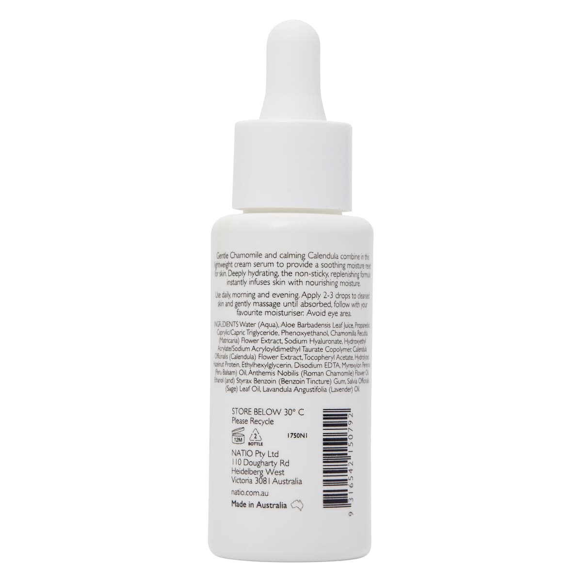 Thumbnail Natio Aromatherapy Skin Serenity Soothing Serum 50ml