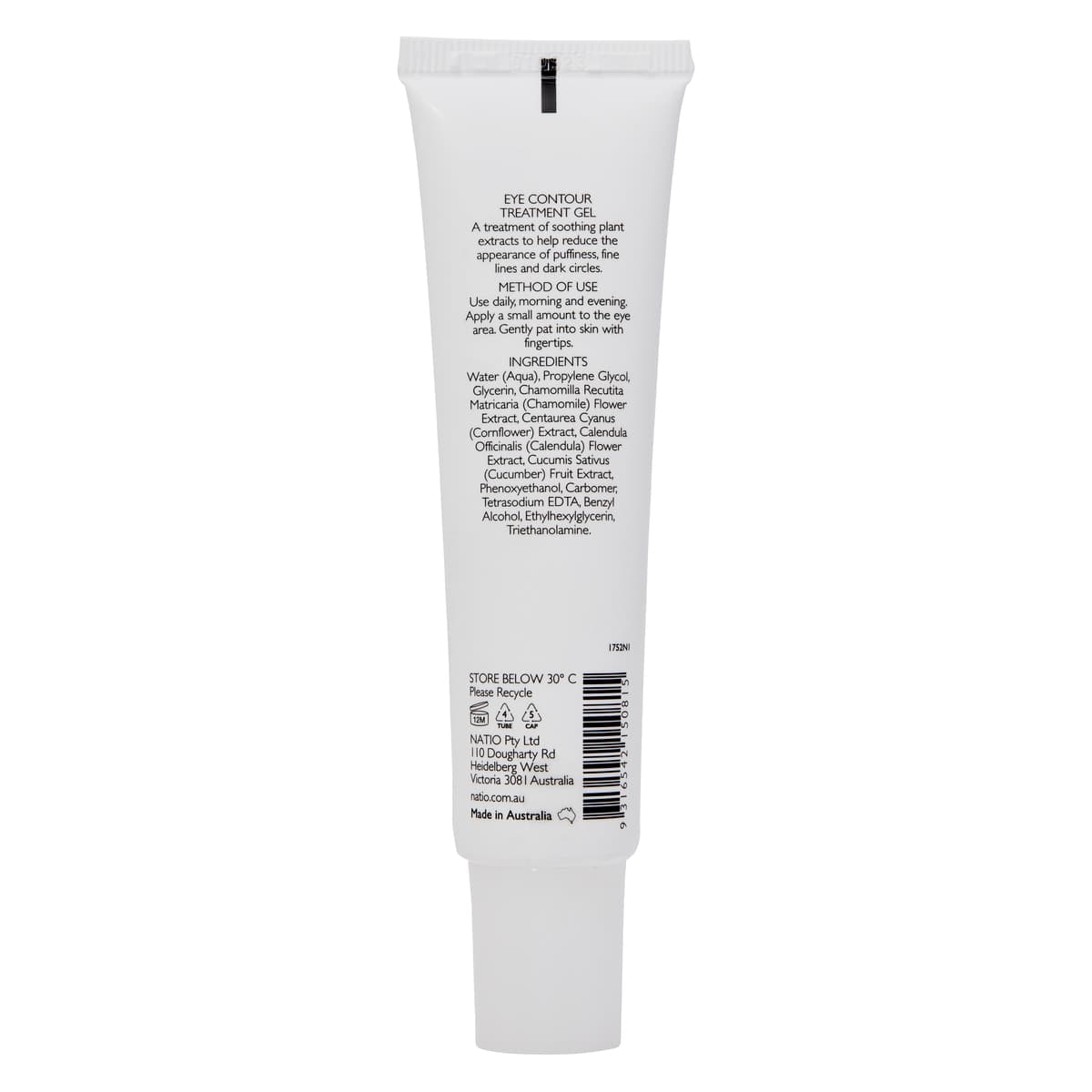Thumbnail Natio Aromatherapy Eye Contour Treatment Gel 35g