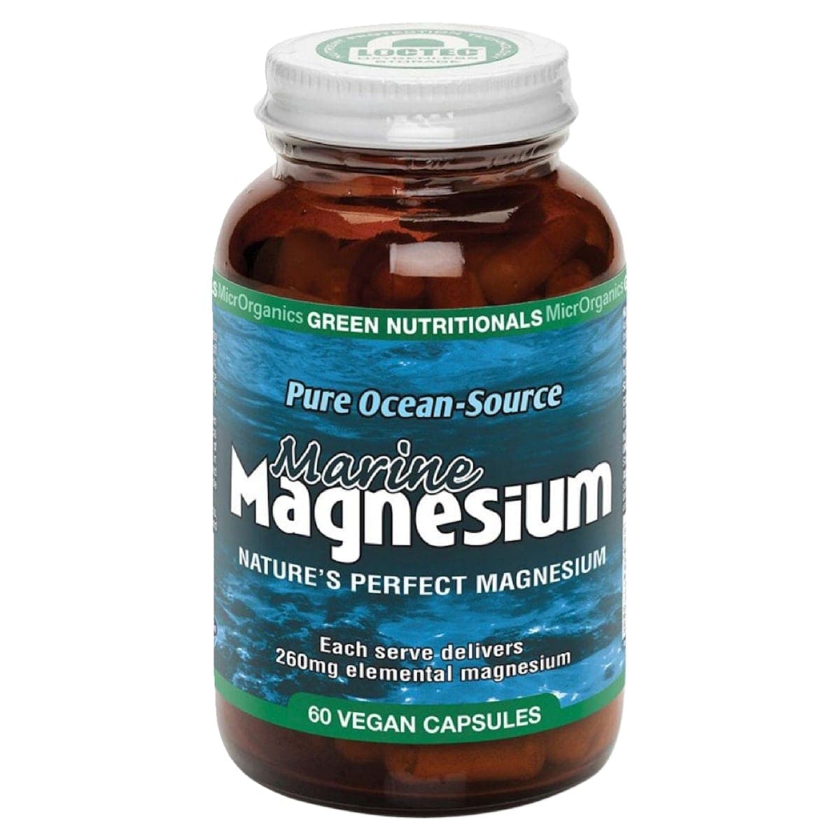 Thumbnail Green Nutritionals Marine Magnesium 60 Vegan Capsules