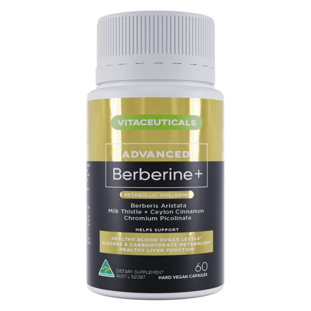 Vitaceuticals Advanced Berberine + 60 Capsules