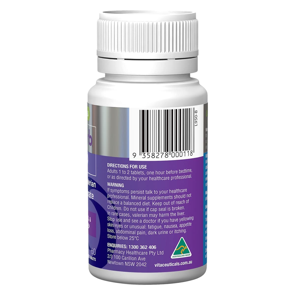 Thumbnail Vitaceuticals MagZorb Sleep 60 Tablets