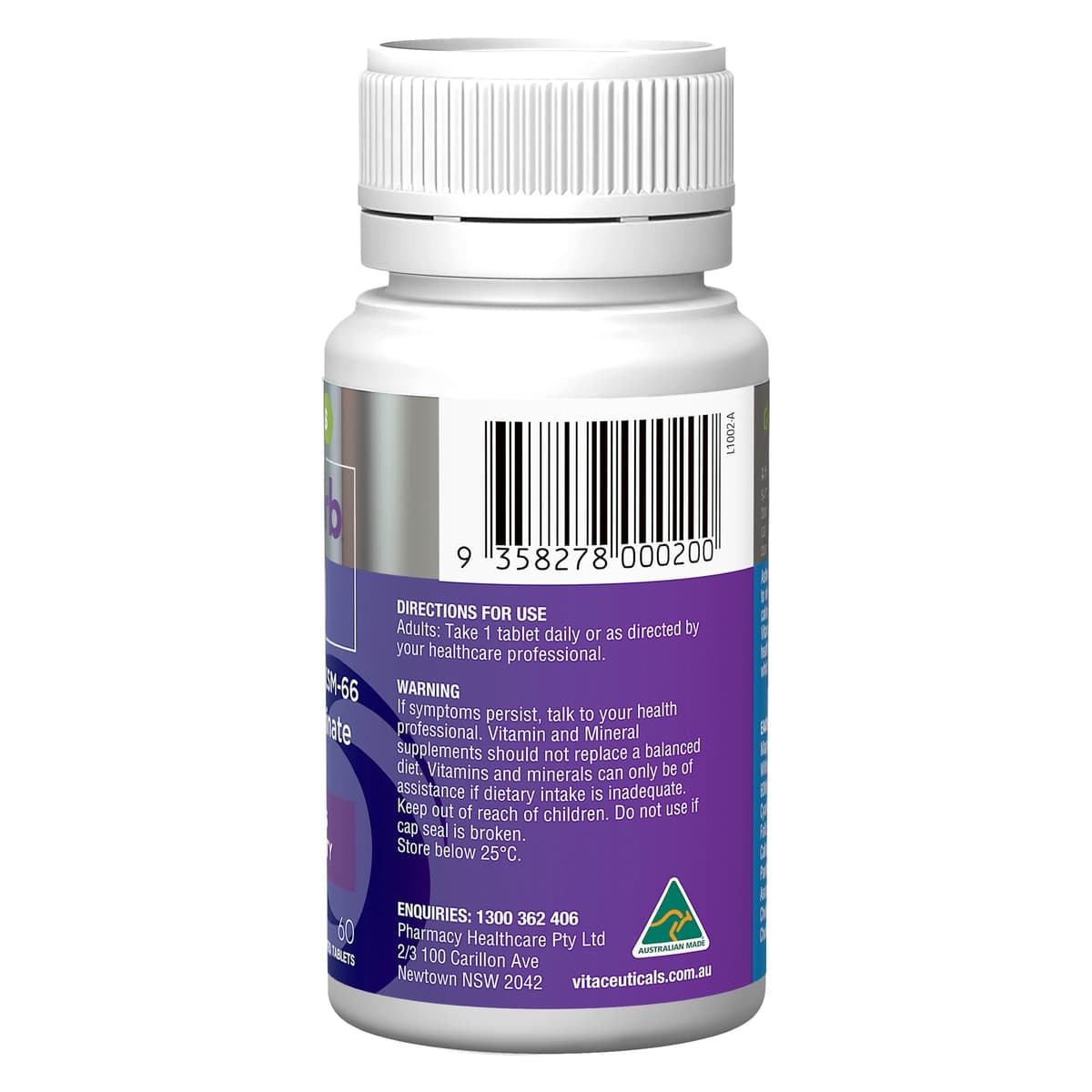 Thumbnail Vitaceuticals MagZorb Calm 60 Tablets