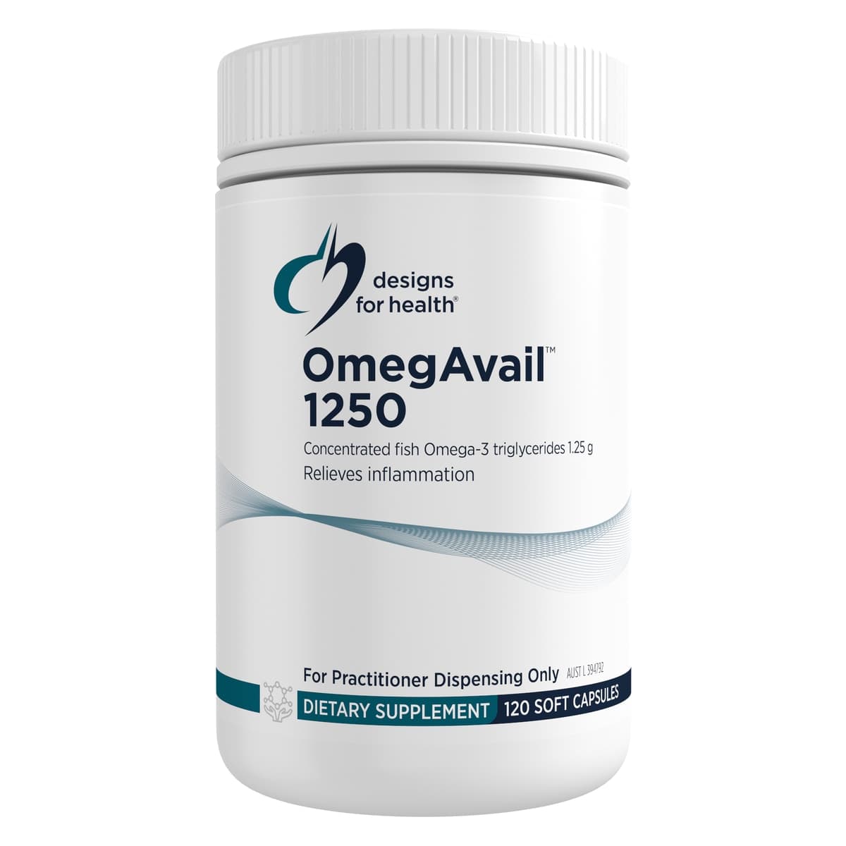 Thumbnail Designs for Health OmegAvail 1250 120 Capsules