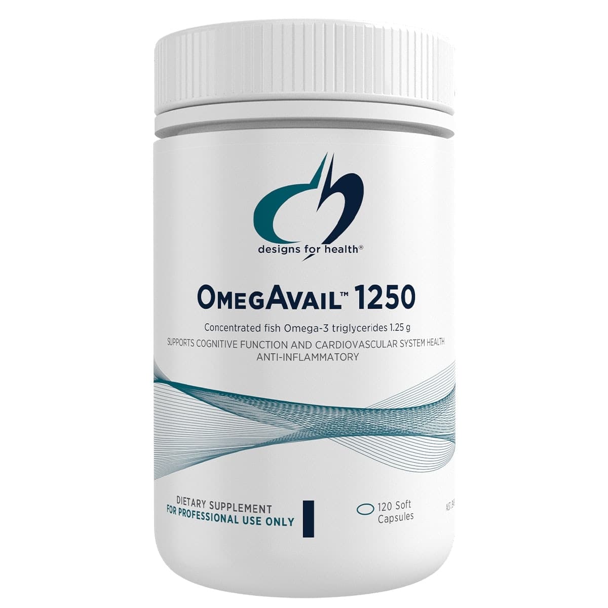 Thumbnail Designs for Health OmegAvail 1250 120 Capsules