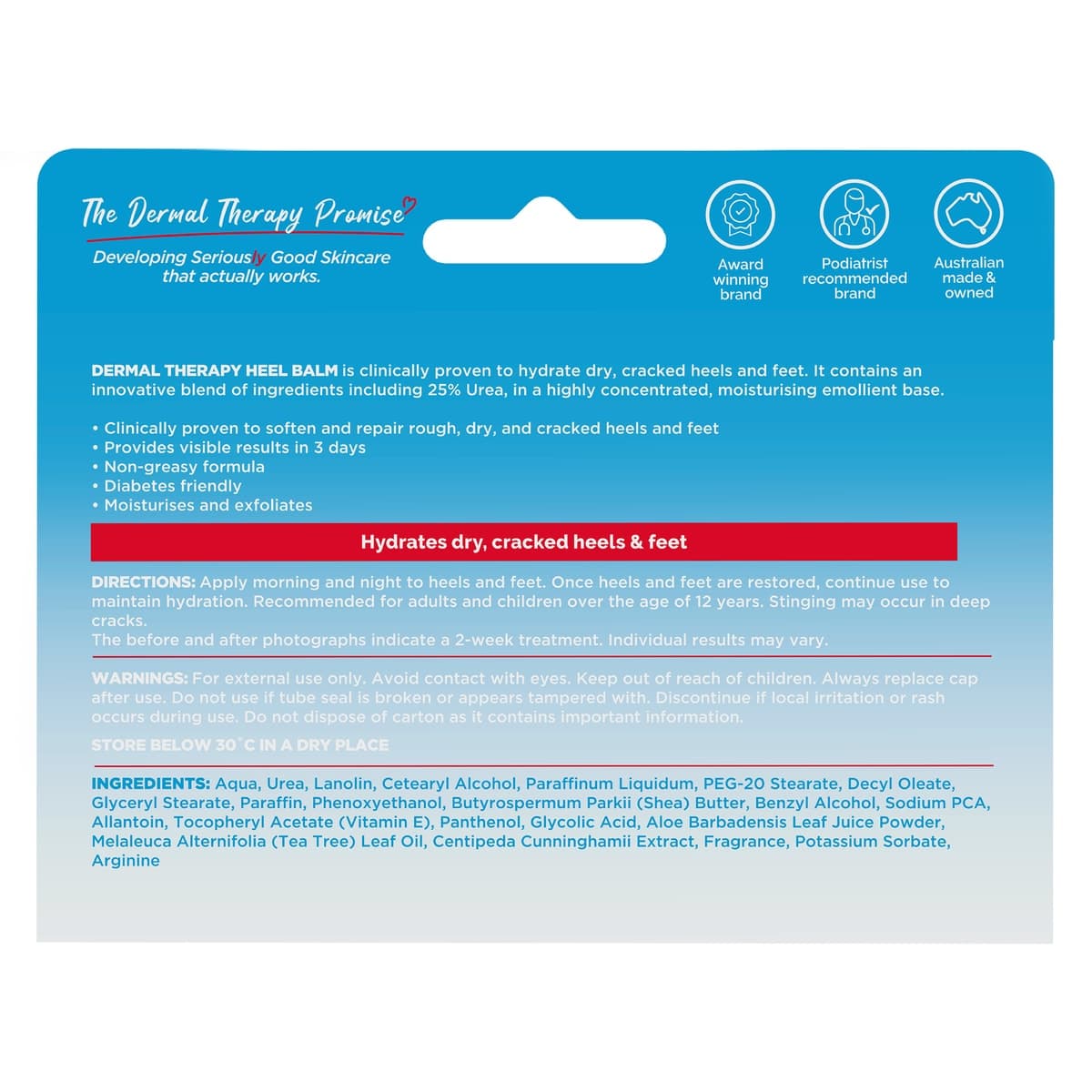Thumbnail Dermal Therapy Heel Balm 50g