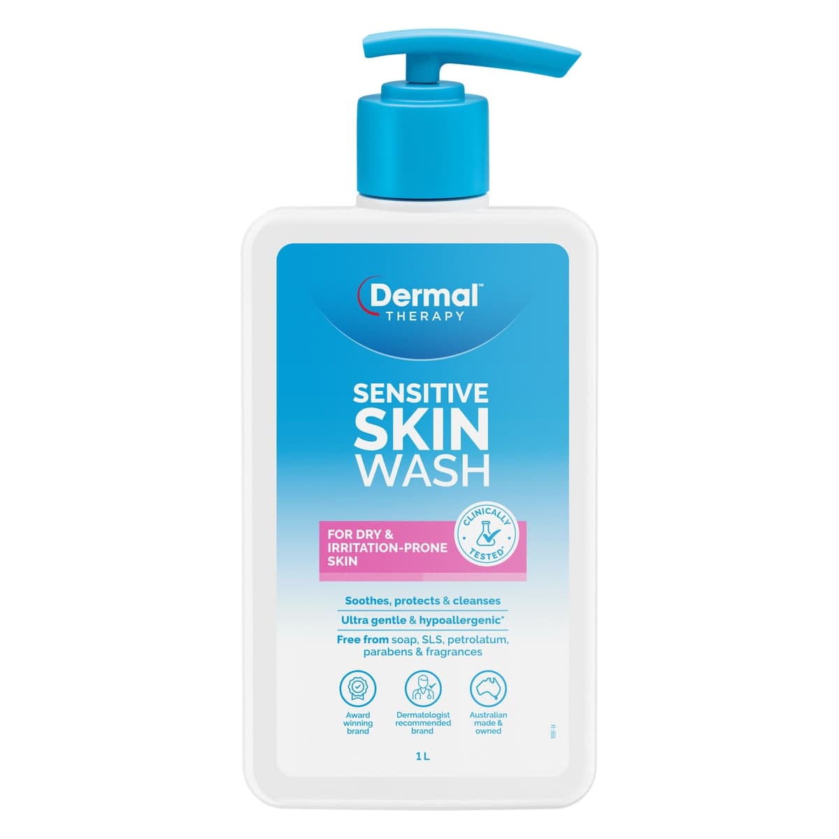 Thumbnail Dermal Therapy Sensitive Skin Wash 1L