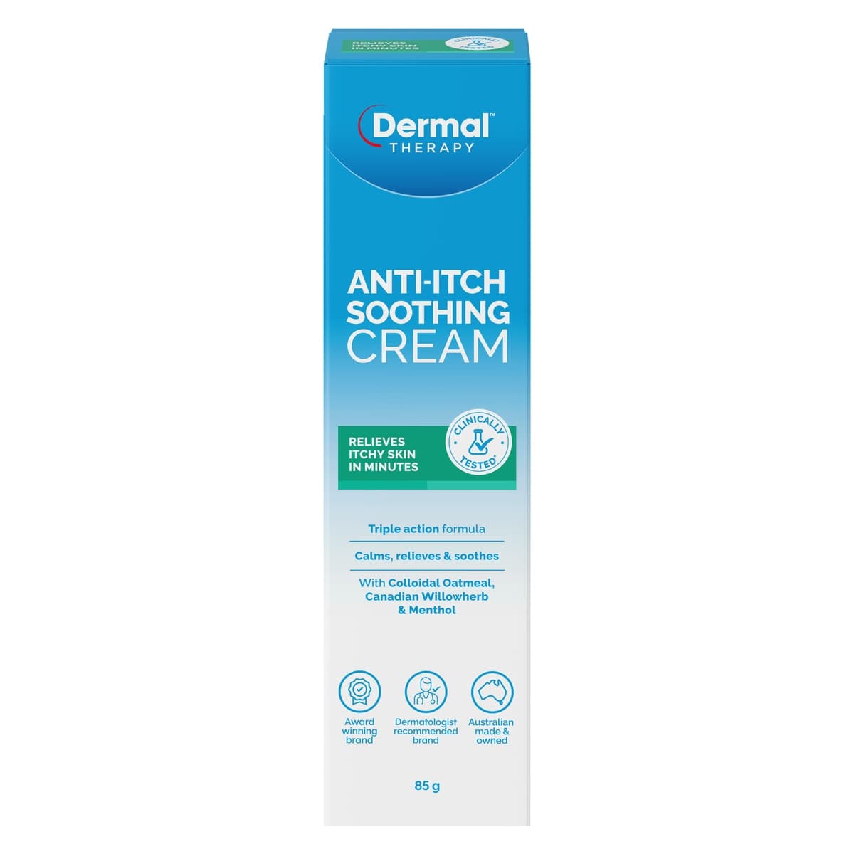 Thumbnail Dermal Therapy Anti Itch Soothing Cream 85g