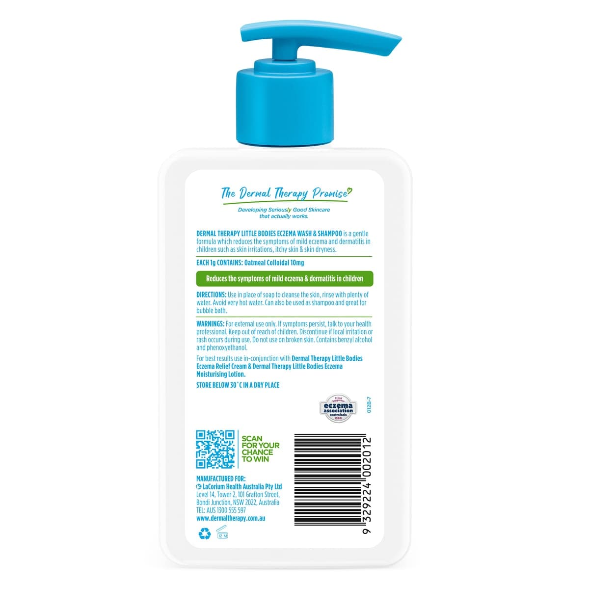 Thumbnail Dermal Therapy Little Bodies Eczema Wash & Shampoo 210ml