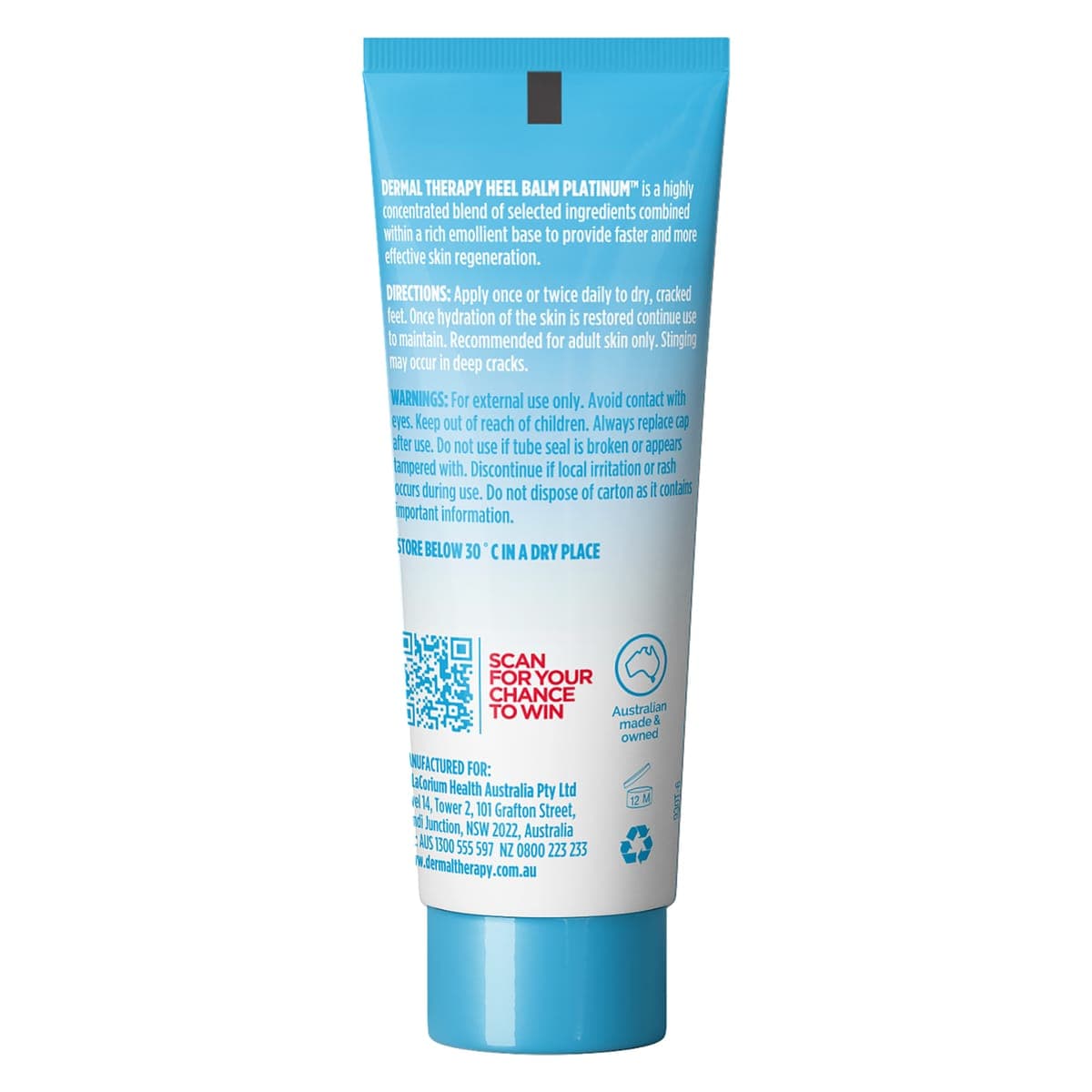 Thumbnail Dermal Therapy Heel Balm Platinum 28g