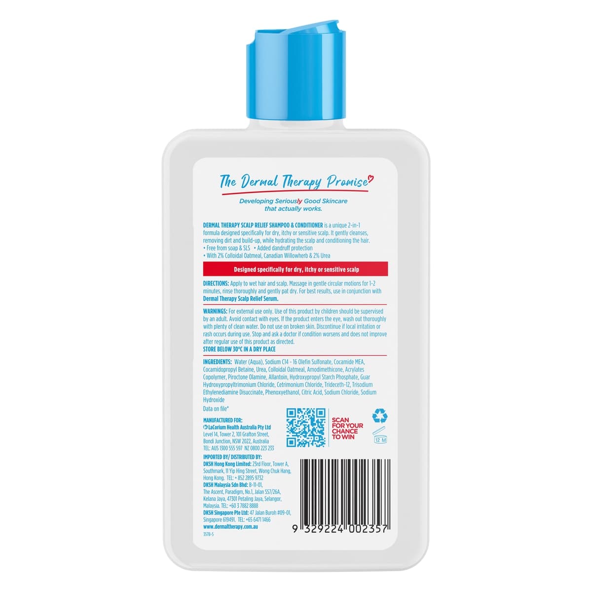 Thumbnail Dermal Therapy Scalp Relief Shampoo & Conditioner 210ml