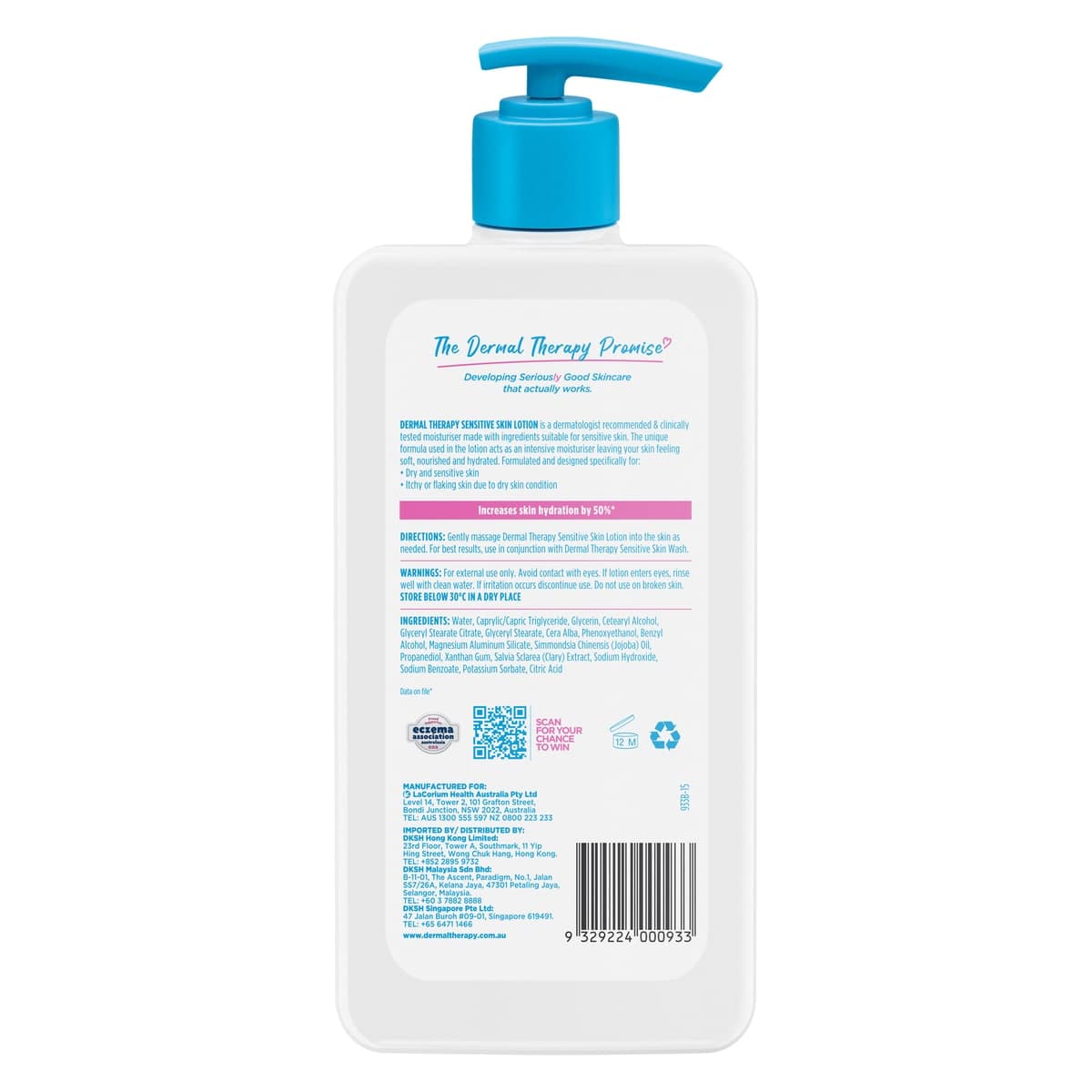 Thumbnail Dermal Therapy Sensitive Skin Lotion 750ml