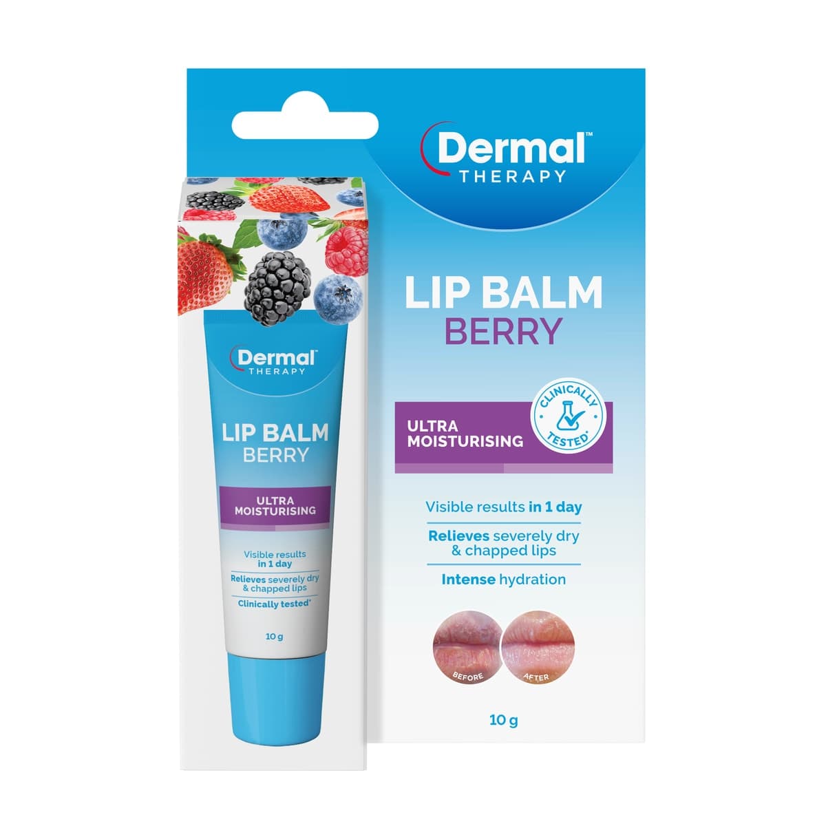 Thumbnail Dermal Therapy Lip Balm Berry 10g